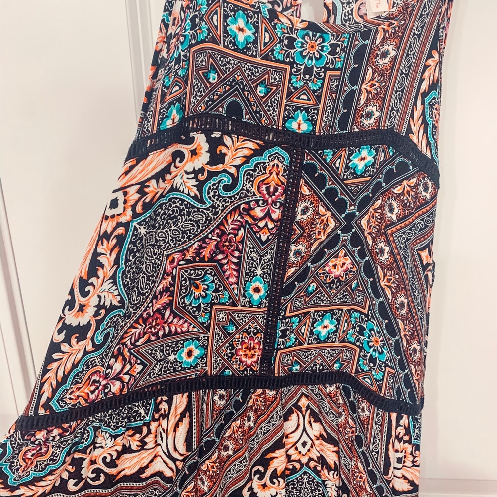 🌟 3 FOR $25 | Colorful Floral Midi Dress